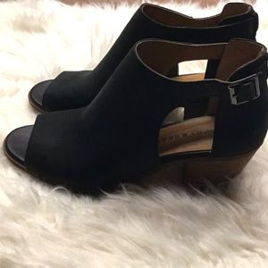 Lucky Brand leather booties 8.5